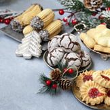 Kerstkoekjes van regionale fabrikanten