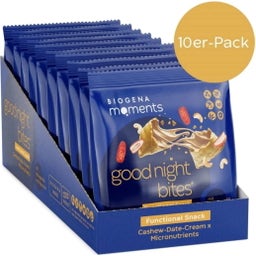 Moments by BIOGENA good night bites 'Cashew-Date-Cream' - 300 g