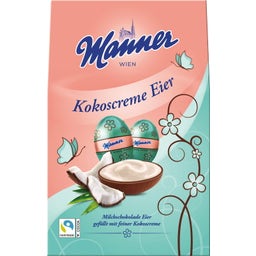 Chocolate Eggs with Coconut Cream Filling - 150 g