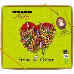 Zotter Schokoladen Bio Osterei mit Osterlamm de Luxe - 100 g