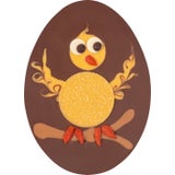 OrganicDeluxe Easter Egg with Glitter Chick