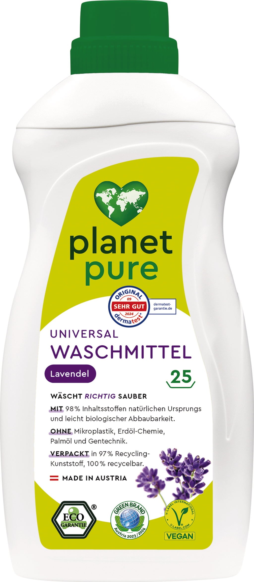 Universal Laundry Detergent - Lavender , 25 W (1 l)