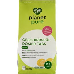 PLANET PURE Dishwasher Dosing Tabs  - 120 Pcs