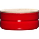 RIESS Pojemnik kuchenny z pokrywą 615 ml - czerwony