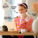 lotta curls Lockenband Original Velvet Set - Cheeky Blush