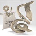 lotta curls Krulband Original Velvet Set - Shiny Beige