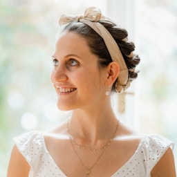 lotta curls Krulband Original Velvet Set - Shiny Beige