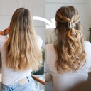 lotta curls Krulband Original Velvet Set - Shiny Beige