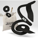 lotta curls Curl Band Set - Royal Black