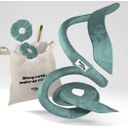 lotta curls Curl Band Set - Smooth Turquoise