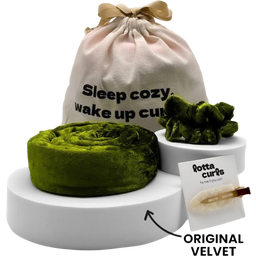 lotta curls Set Arricciacapelli Original Velvet - Noble Olive