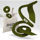 lotta curls Set Arricciacapelli Original Velvet - Noble Olive