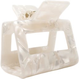 lotta curls Haarclip - white marble