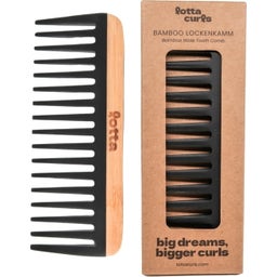 lotta curls Bamboo Curl Comb  - 1 Pc