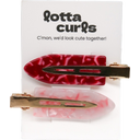 Double Styling Clips, Cherry Blossom