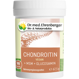 Dr. Ehrenberger Chondroitin + MSM + Glucosamine - 90 Capsules