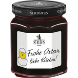 "Happy Easter" Sour Cherry Spread with Chocolate