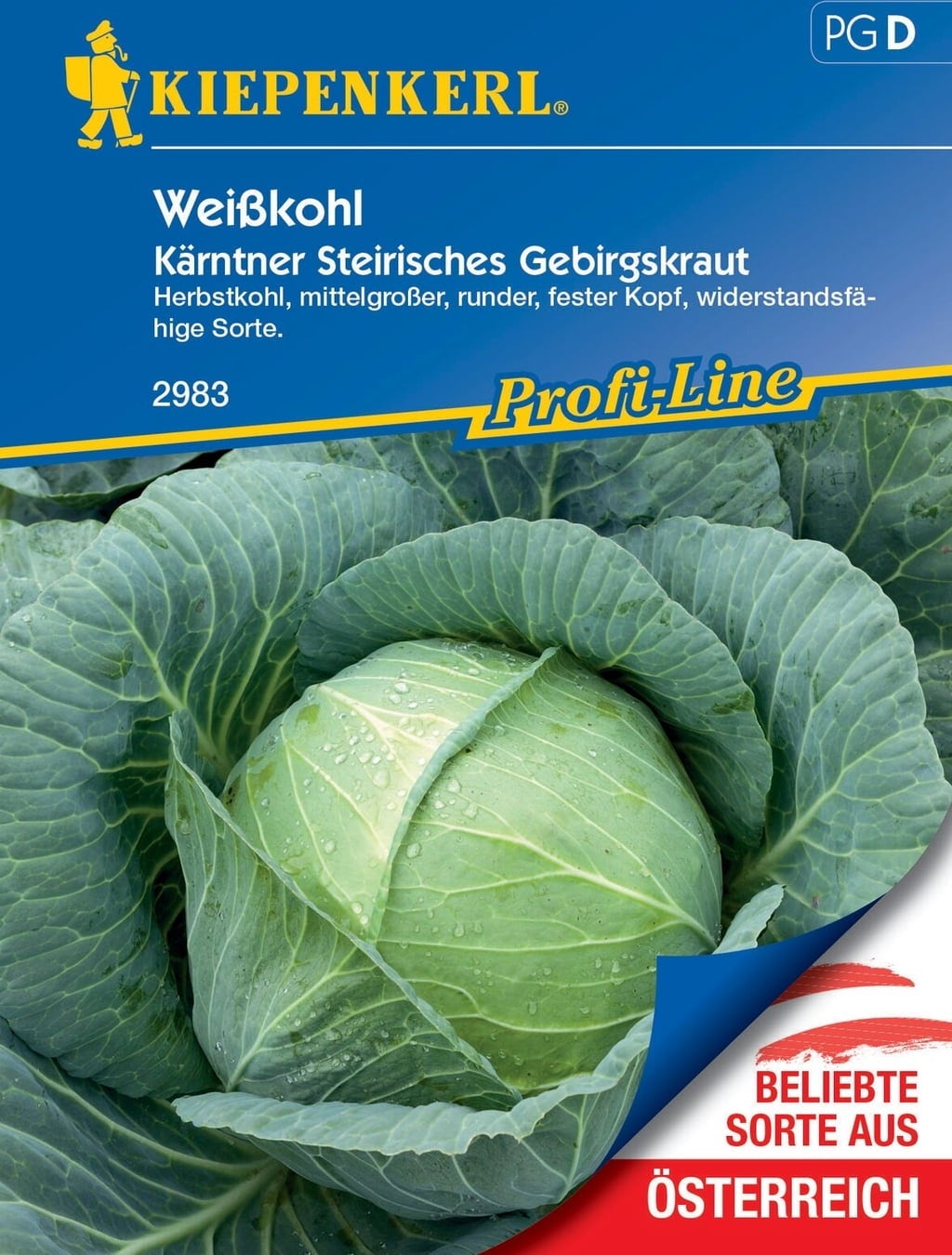 Chou Blanc Kärnter Steirisches Gebirgskraut