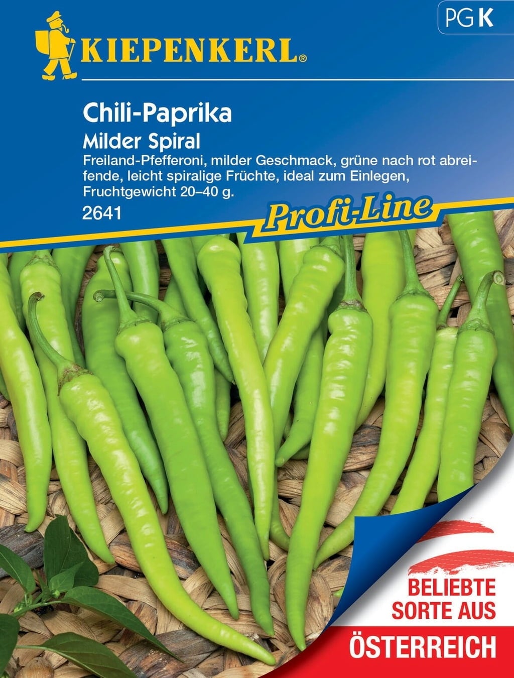 Paprika 'Mild Spiral'
