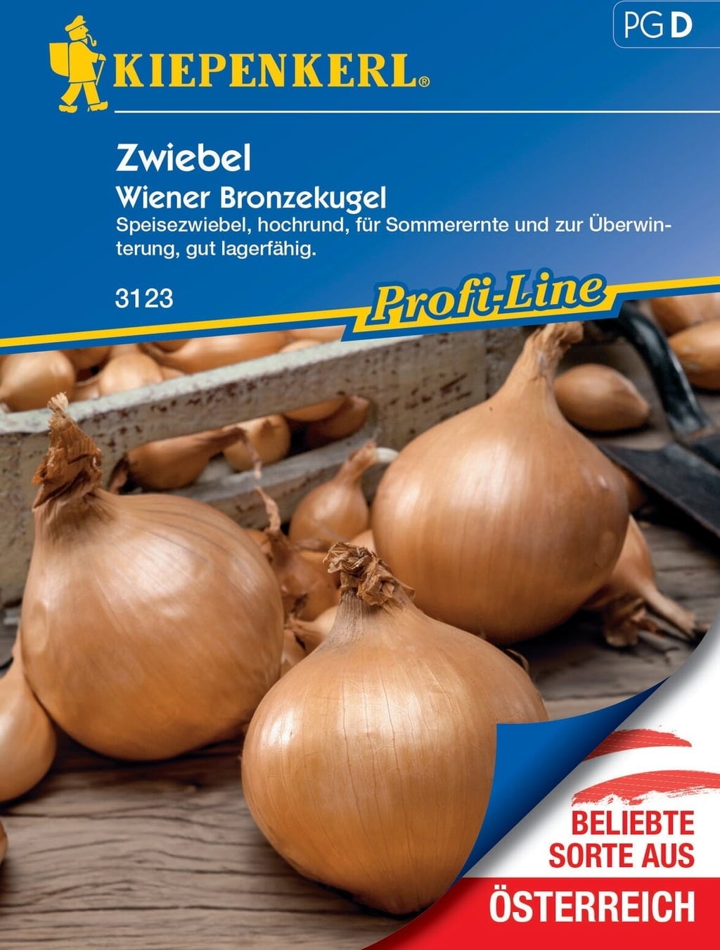 Zwiebel Wiener Bronzekugel