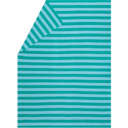 David Fussenegger LUCA - Flanellen Deken met Strepen - Mint