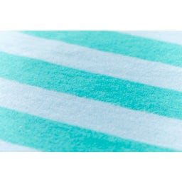 David Fussenegger LUCA Flannel Blanket - Stripes - Mint