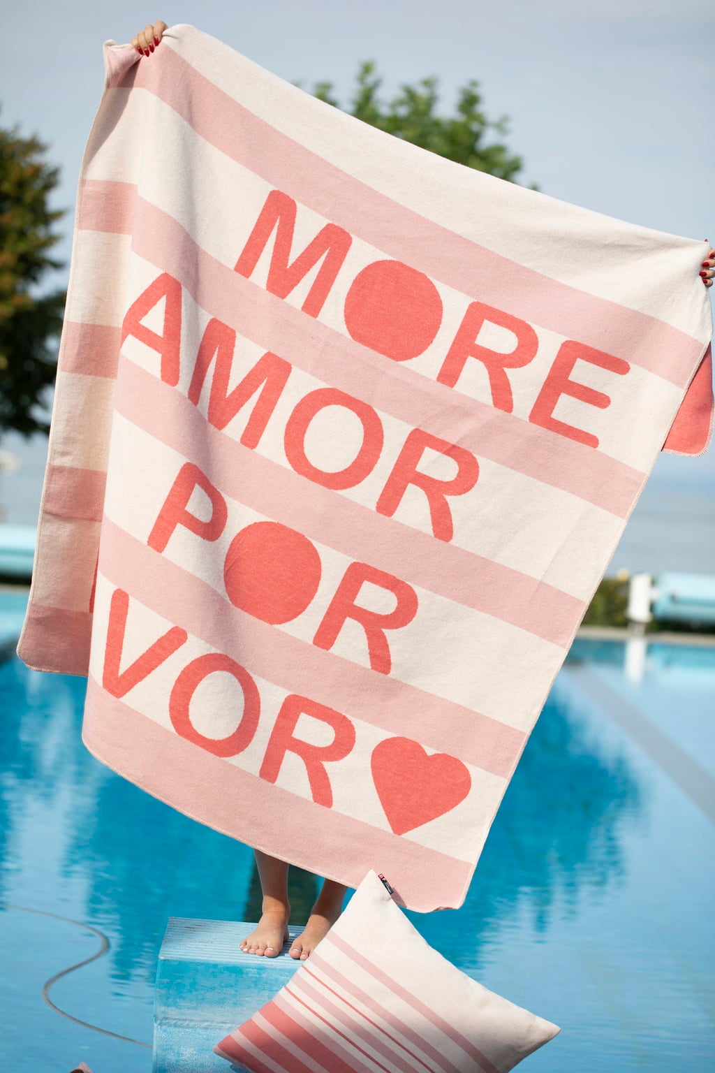 David Fussenegger SILVRETTA Flanelldecke more amor - 1 Stk