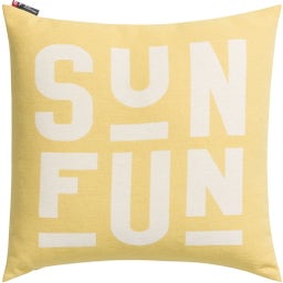 David Fussenegger PORTO Housse de Coussin Lisse Sun - 1 pcs