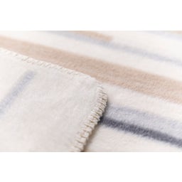 David Fussenegger SAVONA Throw Lines - Off-White
