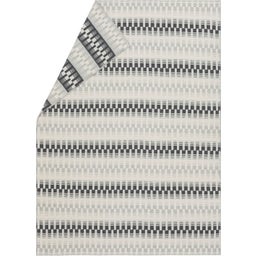 David Fussenegger JADE Plaid Bandes de Carrés 100 % Bio - 1 pcs