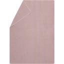 David Fussenegger SILVRETTA Flannel Throw Herringbone - Light Violet