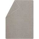 David Fussenegger Koc flanelowy w jodełkę SILVRETTA - brązowy