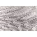 David Fussenegger Koc flanelowy w jodełkę SILVRETTA - brązowy