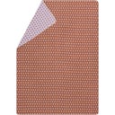 David Fussenegger SILVRETTA Flanelldecke Punkte - toffee