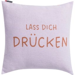 David Fussenegger SILVRETTA - Kussenhoes Lass dich drücken - Lichtviolet