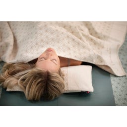 NOVA Coussin Namaste incl. Rembourrage d'Epeautre - blanc brut