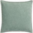 David Fussenegger SYLT Housse de Coussin Unie 40x40 cm - lierre