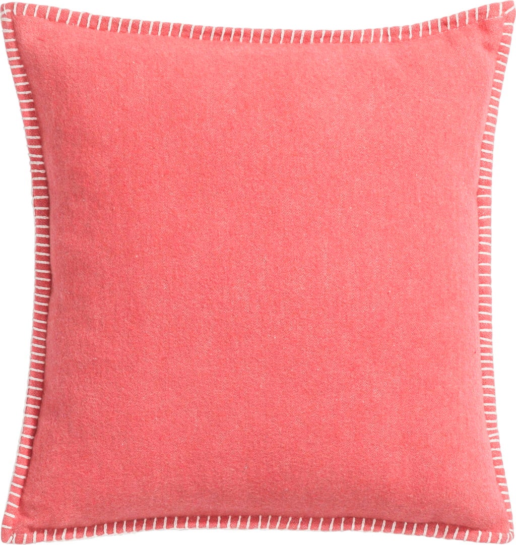 David Fussenegger SYLT - Kussenhoes Uni, 50x50 cm - Mat Rood