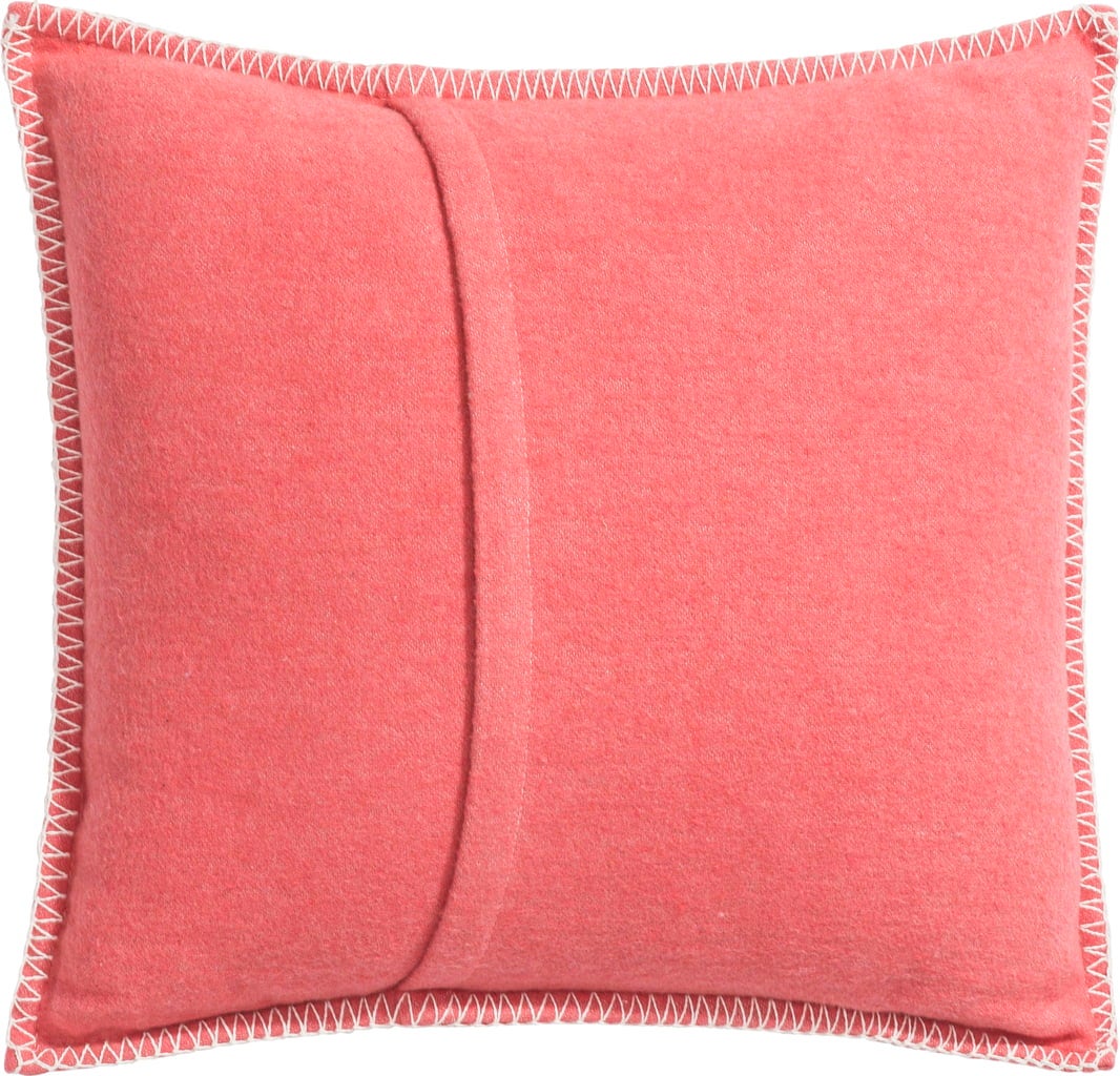 David Fussenegger SYLT - Kussenhoes Uni, 50x50 cm - Mat Rood