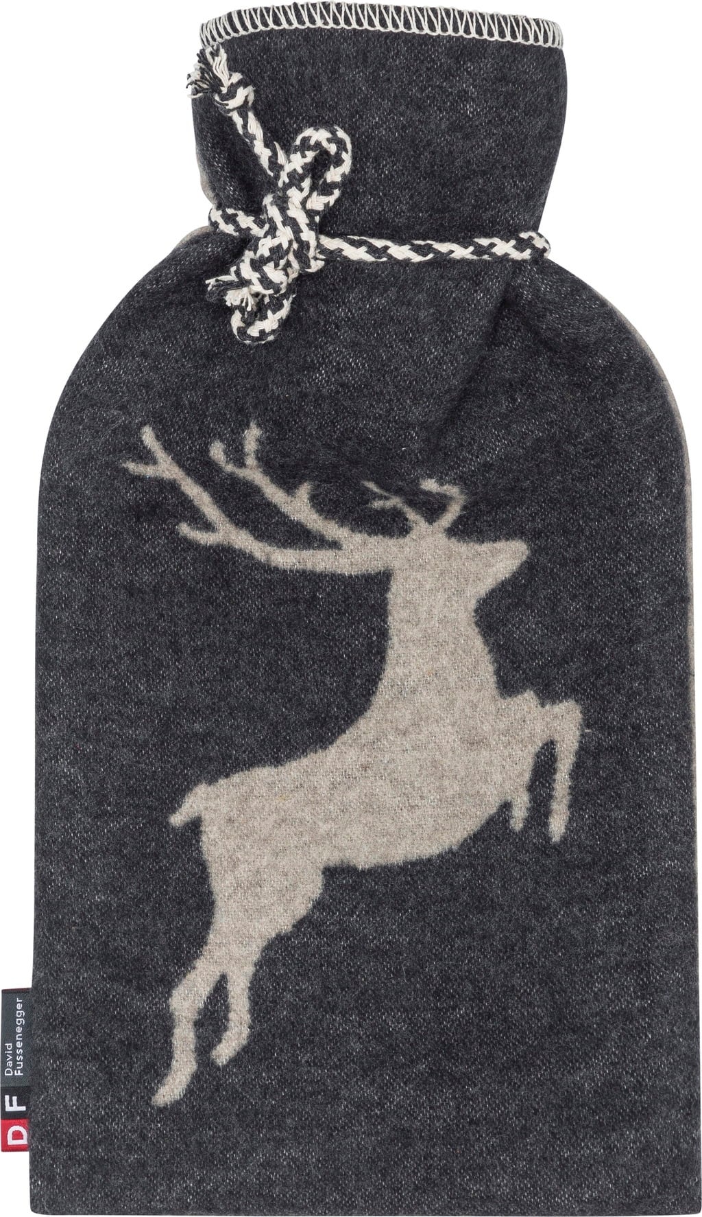 SILVRETTA Hot Water Bottle with Cord - Deer