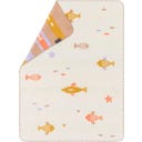 David Fussenegger MILA - Babydekentje Vis - Ongebleekt wit