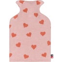 David Fussenegger Children's Hot Water Bottle - Heart - Dusky Pink