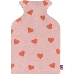 David Fussenegger Children's Hot Water Bottle - Heart - Dusky Pink