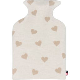 David Fussenegger Children's Hot Water Bottle - Heart - Off-White