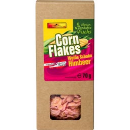 Crunchy Cornflakes with White Chocolate & Raspberry