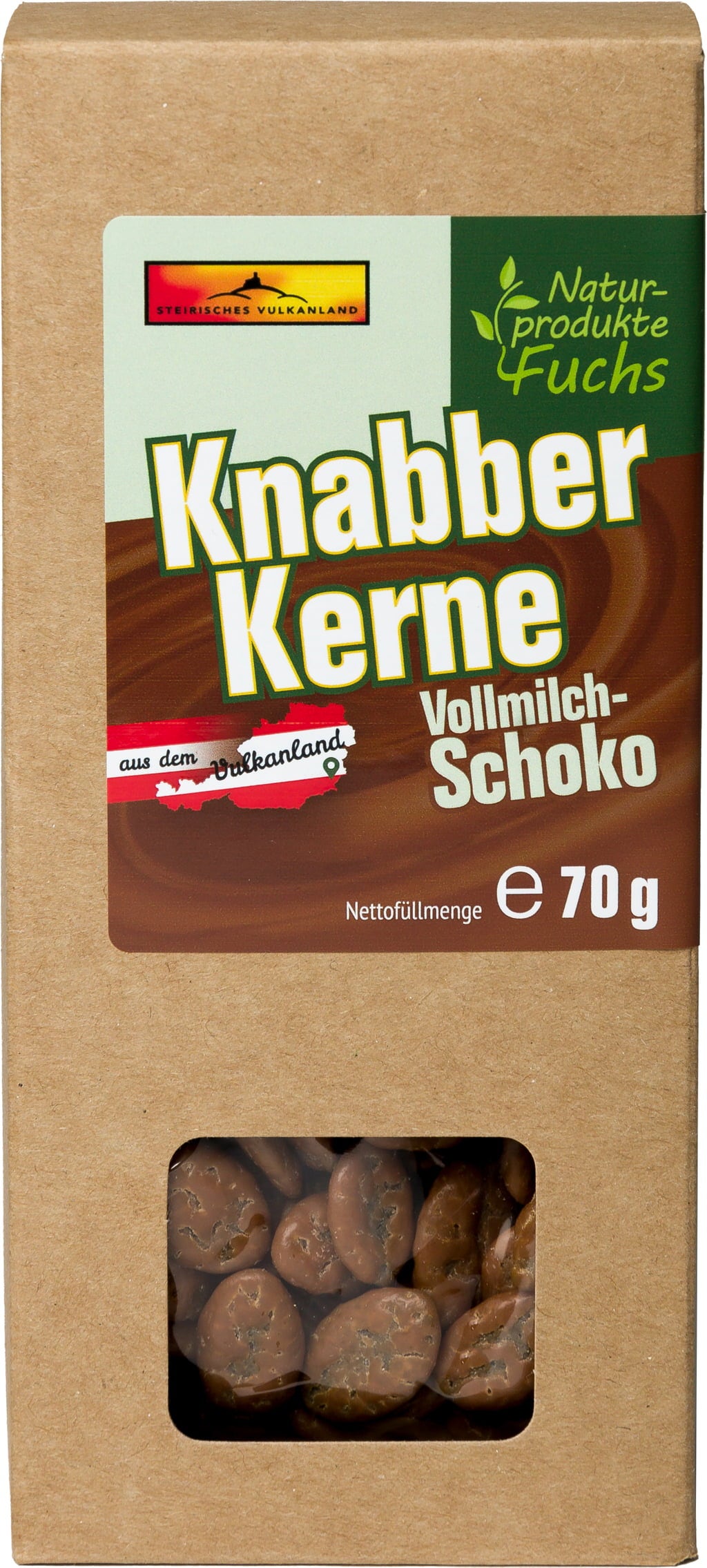 Naturprodukte Fuchs Pumpkin Seeds, Milk Chocolate