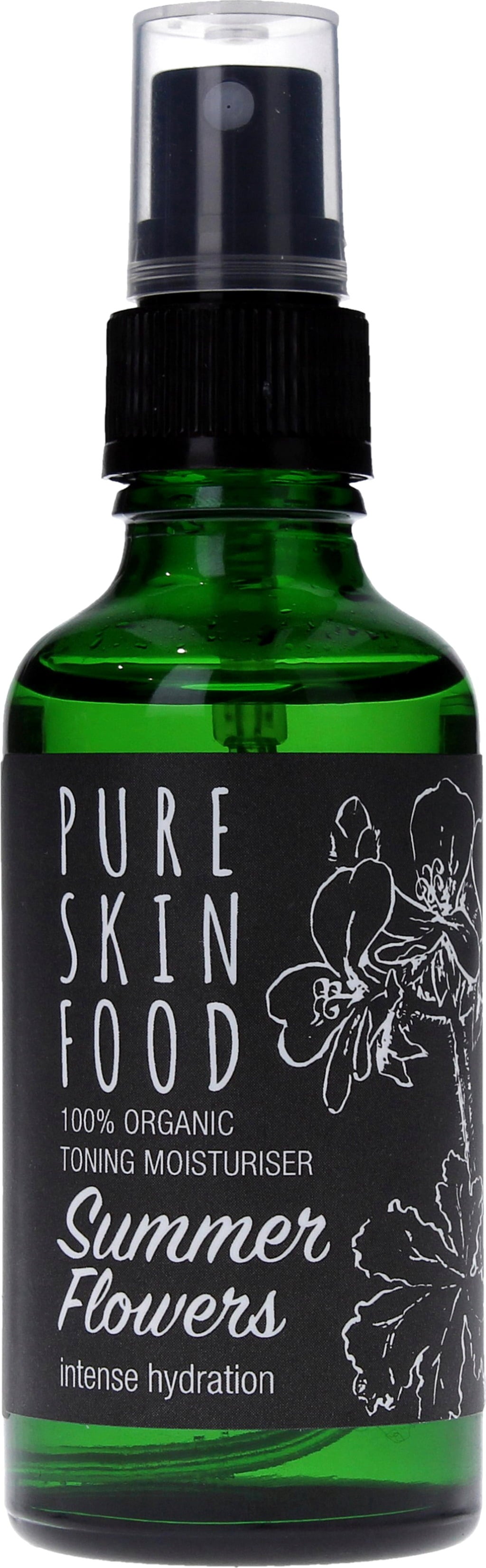 Pure Skin Food Bio Toning Moisturiser Summer Flowers - 50 ml
