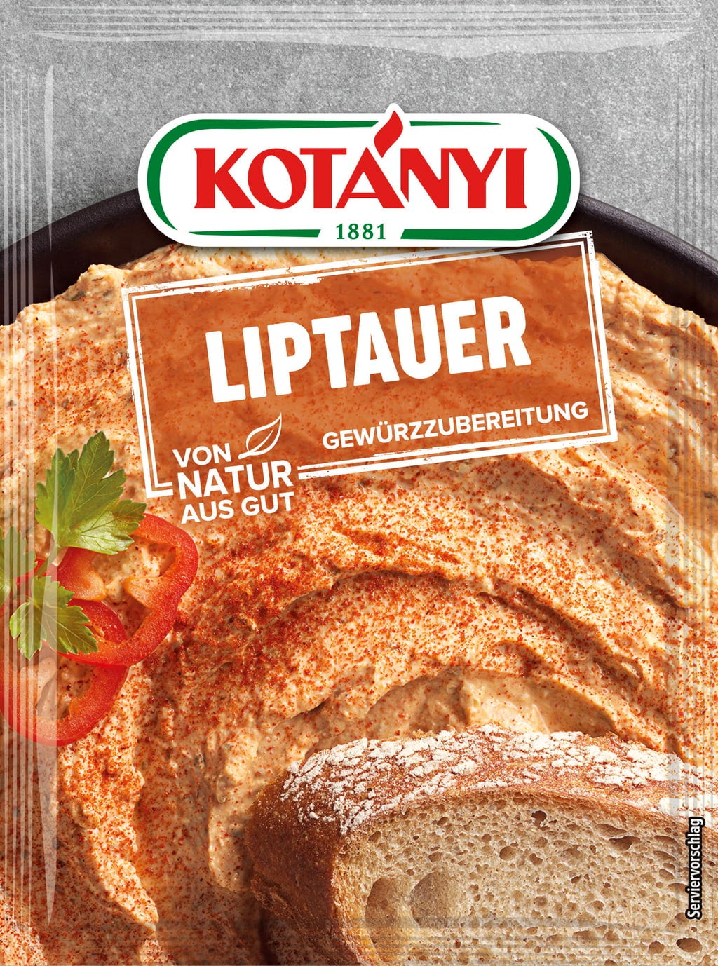 Preparato per Liptauer (Spuma di Formaggio Ungherese)