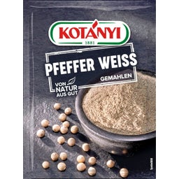 KOTÁNYI Pfeffer weiß gemahlen - 21 g