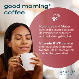 Moments by BIOGENA good morning* coffee - Functional Coffee